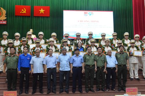 Công an TPHCM tuyên dương 26 cán bộ Đoàn tiêu biểu