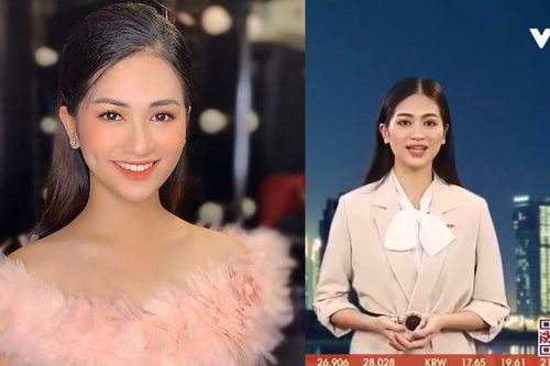 Người đẹp Kinh Bắc từng thi Hoa hậu Việt Nam dẫn bản tin Bất động sản của VTV