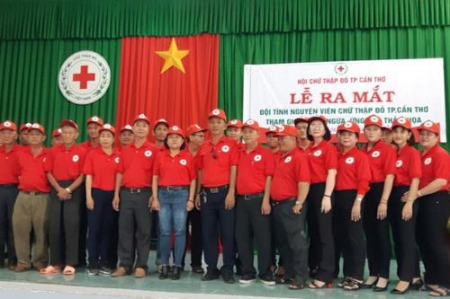 Hội Chữ thập đỏ Cần Thơ tập huấn nâng cao năng lực ứng phó thiên tai cho cán bộ