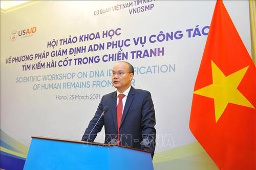 Thảo luận phương pháp giám định ADN để tìm kiếm hài cốt trong chiến tranh