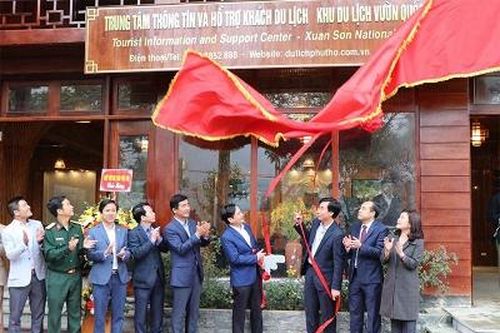 Khai trương Trung tâm thông tin và hỗ trợ khách du lịch Vườn Quốc gia Xuân Sơn