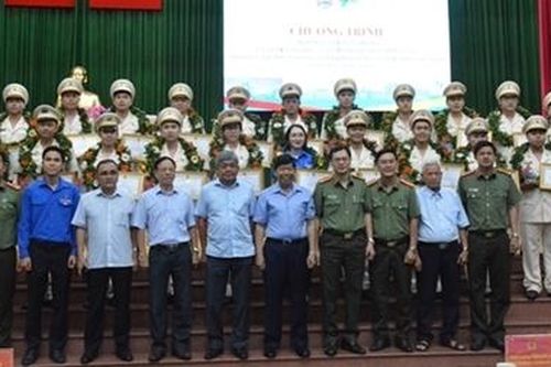 Tuyên dương cán bộ Đoàn tiêu biểu Công an TP Hồ Chí Minh