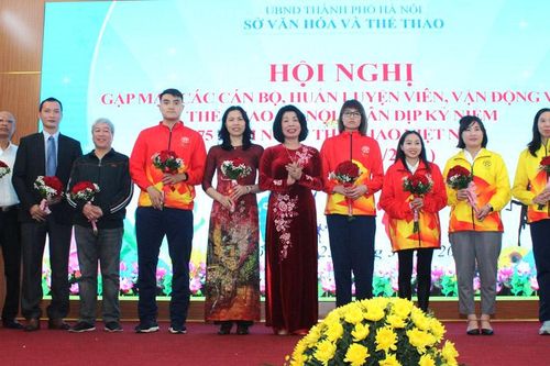 Hà Nội biểu dương 20 huấn luyện viên, vận động viên tiêu biểu