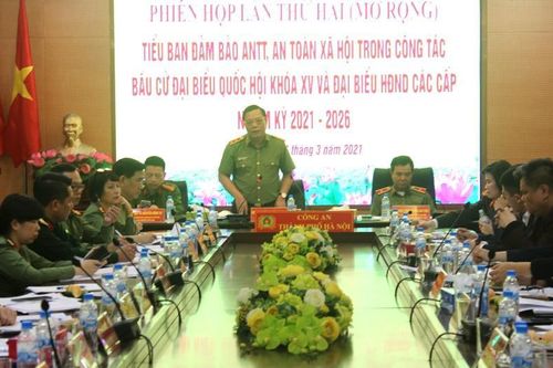 Chủ động phối hợp đảm bảo an ninh, an toàn ngày hội bầu cử của toàn dân