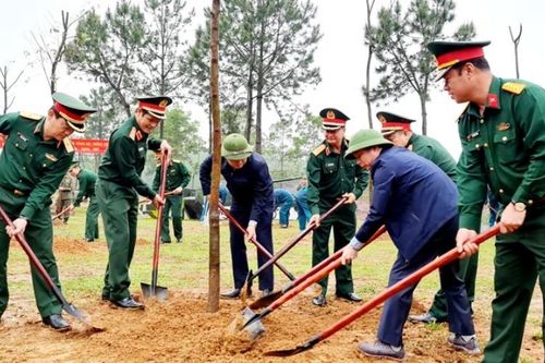 Bộ Tư lệnh Quân khu 3 phát động trồng cây