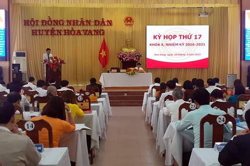 HĐND H. Hòa Vang khóa X tổng kết nhiệm kỳ 2016-2021