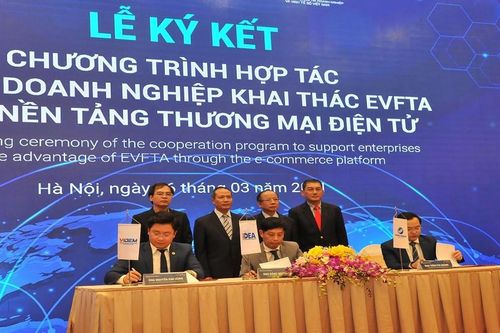 Sẽ xây dựng sàn thương mại điện tử để tận dụng EVFTA