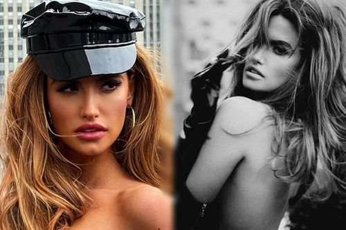 Người đẹp 9x hóa thân thành siêu mẫu huyền thoại Cindy Crawford