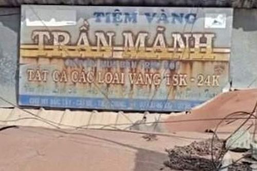 Chủ tiệm vàng báo mất 22 lượng vàng