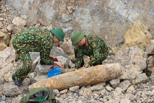 Nghệ An: Hủy nổ thành công quả bom nặng hơn 113kg