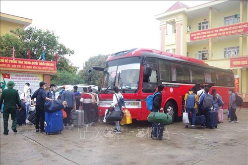 Bàn giao 268 công dân trở về từ Nhật Bản sau khi hoàn thành cách ly