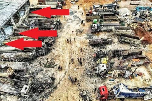 Máy bay chiến đấu Nga tiêu diệt hơn 10 tàu sân bay bọc thép của Thổ Nhĩ Kỳ ở Idlib chỉ trong một đòn