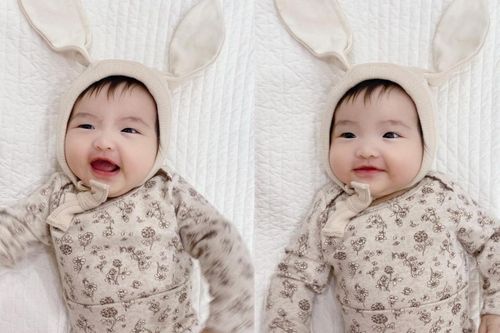 Con gái Đông Nhi - Ông Cao Thắng lại đốn tim mọi người với loạt biểu cảm cực yêu