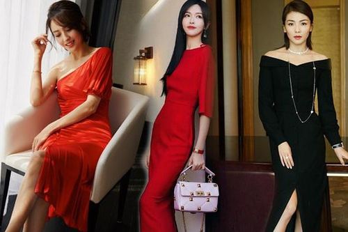 Các mỹ nhân U40 Hoa ngữ diện váy đơn sắc thanh lịch