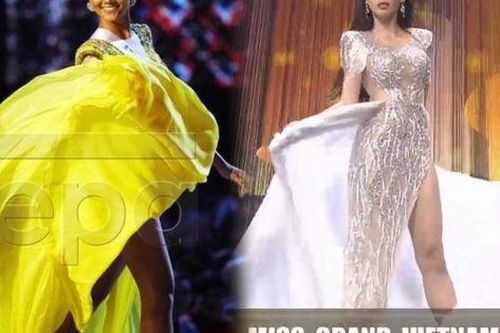 Màn hất váy gợi nhớ H'Hen Niê của Ngọc Thảo đêm bán kết Miss Grand International 2020