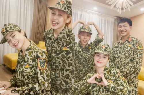 Hậu Hoàng đọc rap trong bài hát cảm ơn Sao Nhập Ngũ, nắm tay Mũi trưởng Long cực tình cảm