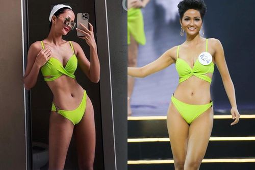 H'Hen Niê mặc lại bộ bikini thi Hoa hậu Hoàn vũ Việt Nam