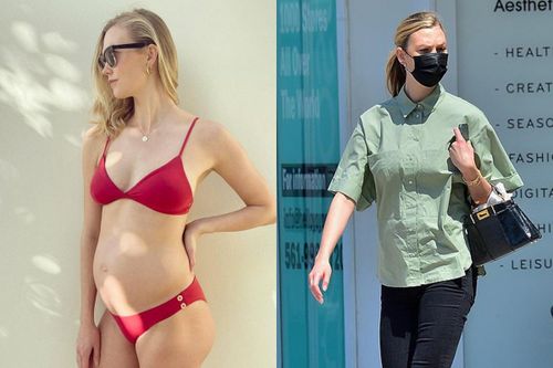 Siêu mẫu nội y lần đầu xuất hiện sau khi sinh con