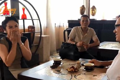 NSND Thu Hà trêu NSƯT Phạm Cường hậu trường 'Hướng dương ngược nắng'