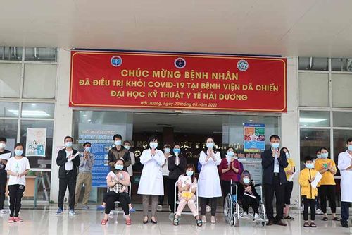 Hải Dương giải thể Bệnh viện dã chiến số 2, 27 bệnh nhân được xuất viện
