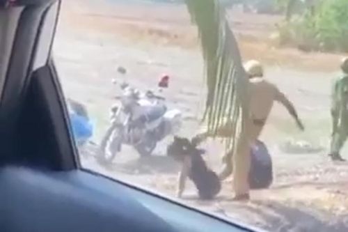 Đang xác minh làm rõ clip CSGT đánh 2 thanh niên