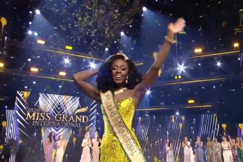 Miss Grand 2020: Hoa hậu Mỹ ngã quỵ lúc đăng quang, Ngọc Thảo lọt top 20