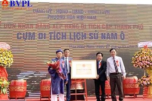 Cụm di tích lịch sử Nam Ô được xếp hạng di tích Lịch sử cấp thành phố