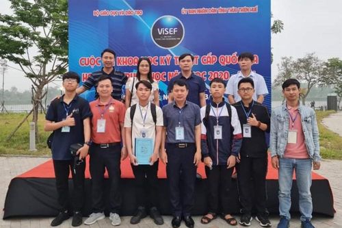 Trường THPT chuyên Đại học Vinh đạt giải tại cuộc thi Khoa học kỹ thuật cấp Quốc gia