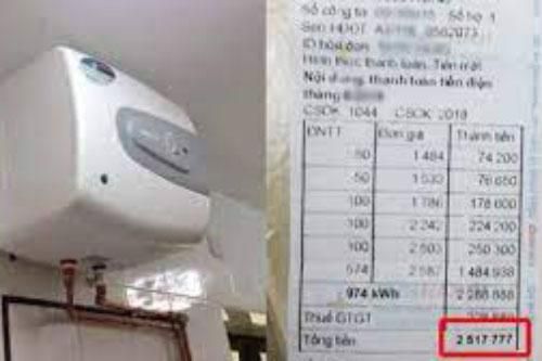Chỉ 1 lỗi nhỏ sử dụng bình nóng lạnh nhà nào cũng mắc phải khiến tiền điện tăng gấp 3