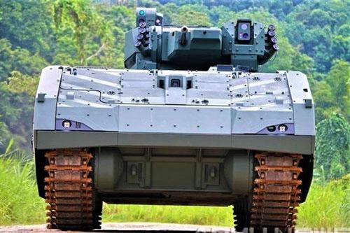 Hunter - Xe bọc thép số hóa đầu tiên 'Made in Singapore'