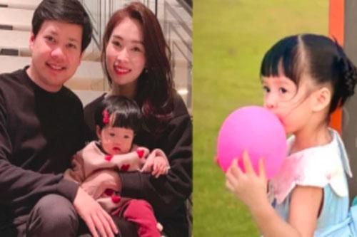 Cận cảnh gương mặt con gái Đặng Thu Thảo, mới 3 tuổi đã xinh xắn ra dáng tiểu mỹ nhân
