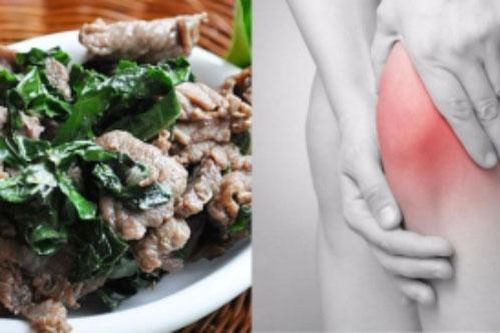 Món ăn bài thuốc chữa đau khớp