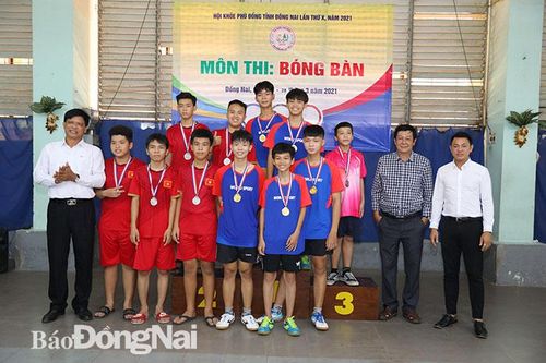 Hội khỏe Phù Đổng tỉnh lần X –2021: Kết thúc 2 môn bóng rổ, bóng bàn