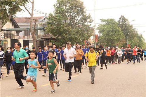 Cam Lộ: Phát động 'Ngày chạy Olympic vì sức khỏe toàn dân'