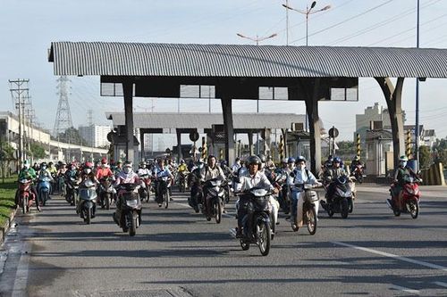 Bảo đảm an ninh, trật tự trong quá trình thu phí trên Xa lộ Hà Nội