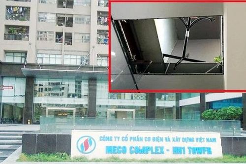 Vụ sập trần nhà tại dự án Meco Complex: Chủ đầu tư nhiều lần bị phạt