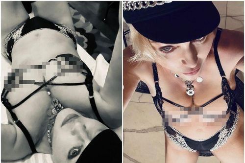 Madonna gây sốc nặng khi tung ảnh 'khiêu khích' ở tuổi 63