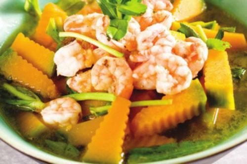 Gợi ý những món canh rau nấu tôm thơm ngon, bổ dưỡng
