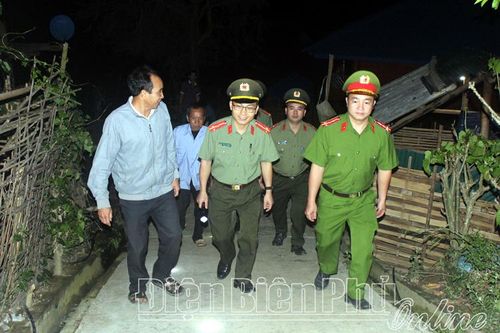 Công an Mường Chà đảm bảo an ninh trật tự phục vụ bầu cử