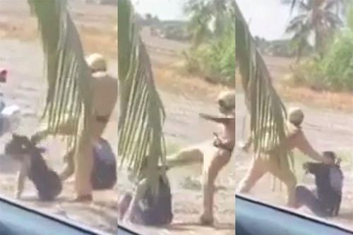 CSGT tát, đá 2 thanh niên, Công an huyện Bình Chánh nói gì?