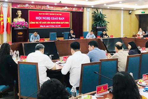Trưởng ban Tổ chức Thành ủy Vũ Đức Bảo: Tăng cường tập huấn nghiệp vụ cho cán bộ làm công tác xây dựng Đảng