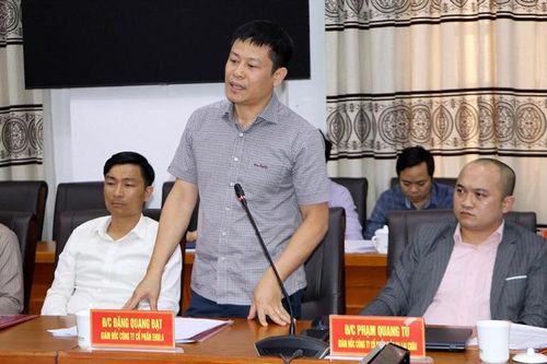 Lai Châu làm việc với các nhà đầu tư để đẩy nhanh tiến độ xây dựng công trình