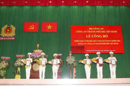 Thành lập Cơ quan Ủy ban Kiểm tra Đảng ủy Công an TPHCM