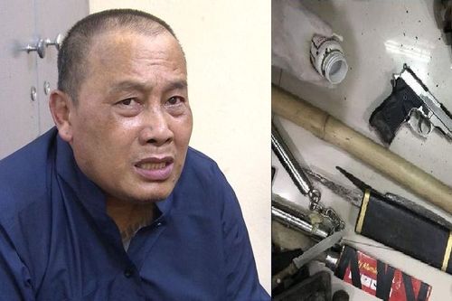 Bắt 'ông trùm' ma túy, có tàng trữ súng, đạn và hung khí nguy hiểm