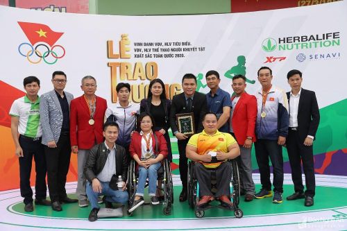 Herbalife Việt Nam đồng hành cùng Tổng Cục Thể dục, thể thao vinh danh VĐV, HLV tiêu biểu