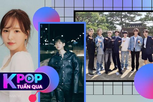 Kpop tuần qua: Baekhyun thông báo nhập ngũ, BTS double thành tích Youtube, Wendy ấn định ngày solo