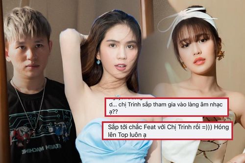 Ngọc Trinh sẽ góp giọng cùng B Ray - Han Sara trong ca khúc mới?