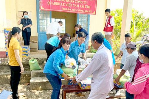 Công đoàn tích cực tham gia công tác thiện nguyện