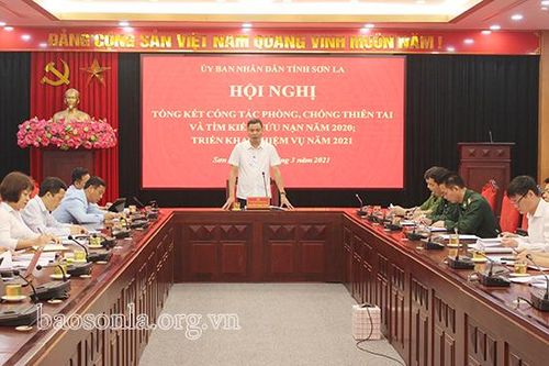 Triển khai nhiệm vụ phòng, chống thiên tai và tìm kiếm cứu nạn năm 2021