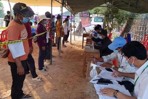 Campuchia ghi nhận hơn 100 ca mắc mới
